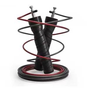 कस्टम लोगो के साथ फिटनेस समायोज्य भारी भारित उच्च गति रस्सी कूदना रस्सी - Product Image 1