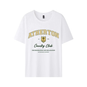 100% コットン180gsmプレーンTシャツ男女兼用通気性ジム半袖Tシャツ男性と女性用Camiseta Estampada - Product Image 1