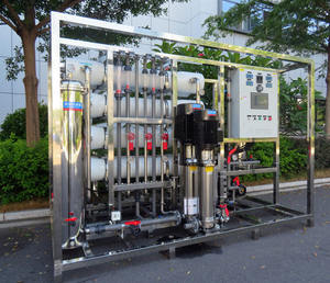 Purificador de Água RO Hospitalar de Alta Eficiência 220V, Máquina de Tratamento de Água com Vaso de Pressão de Membrana PLC em Grande Escala - Product Image 2