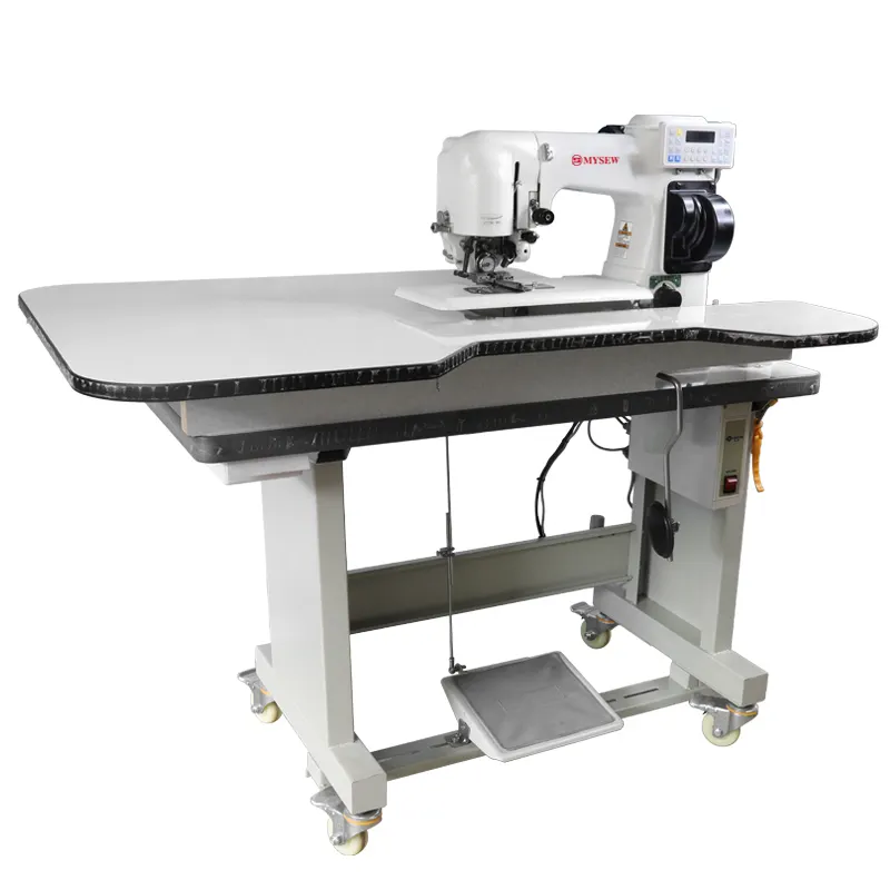 MRS360 masaüstü endüstriyel kör dikiş makinesi için çift taraflı yün kumaş dikiş