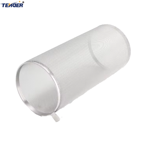 Vis En Garnalennet Speciale Bescherming Multi-Size Aquariumaccessoires Cilinderfilter Roestvrijstalen Cilindrisch Gaasfilter - Product Image 5