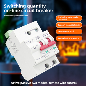 Controllo passivo e controllo attivo 220V della quantità di interruttori per interruttori automatici controllati a filo 1P - Product Image 3