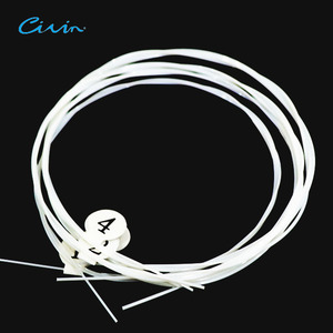 Source Factory Musical Instruments Accessories Sweet Sound White Nylon Ukulele <strong>Strings</strong> 4 <strong>String</strong> Set for Beginners - Product Image 3