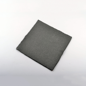 Wholesale Cheap 100% 316L Stainless Steel Non Woven <strong>Needle</strong> <strong>Punched</strong> Felt <strong>Filter</strong> Sintered Metal Fiber Felt
