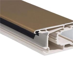โปรไฟล์ PVC/upvc ที่มีประสิทธิภาพสำหรับกรอบหน้าต่างและประตูพลาสติกอัดแน่นทนต่อสภาพอากาศสูง - Product Image 5