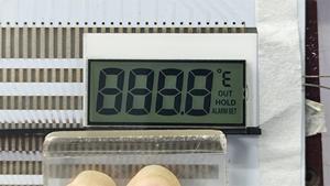 Monocromatico produttore LCD di alta qualità a basso prezzo personalizzato 7 segmento modulo Display LCD per termostato - Product Image 3