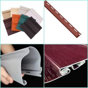 PVC vinil Siding yapma makinesi PVC <span class=keywords><strong>Soffit</strong></span> duvar paneli üretim hattı PVC dış duvar asılı kurulu makinesi