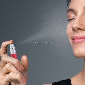 לוגו מותאם אישית 5 מ "ל אלומיניום אדום מט נסיעות נייד בושם בקבוק, למילוי מחדש עבור שמנים אתריים - Product Image 6