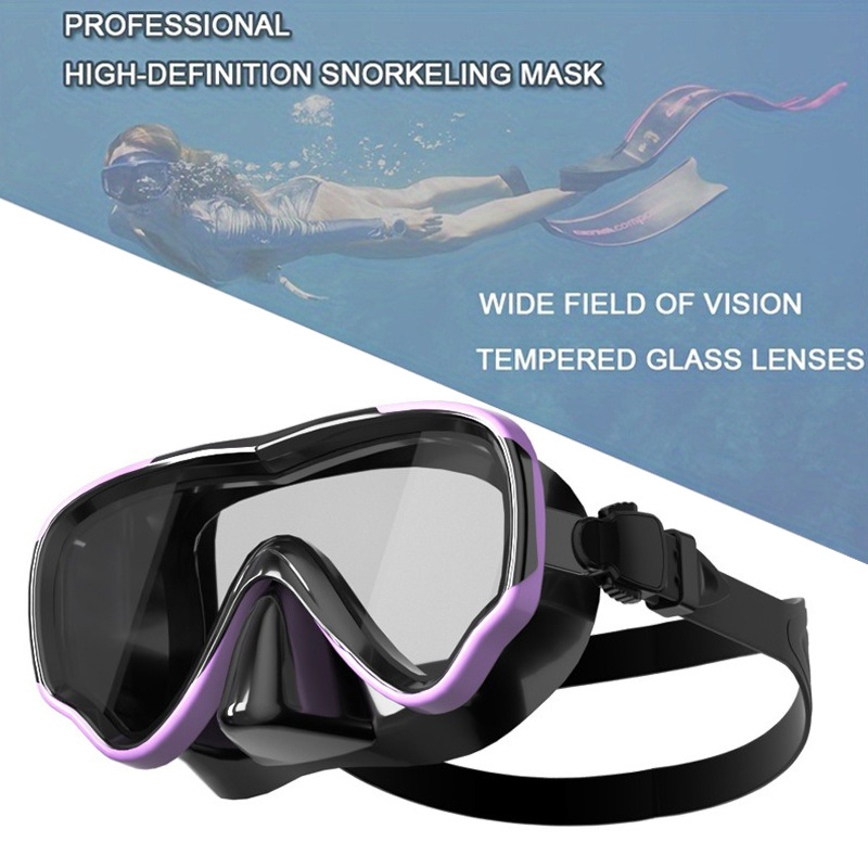 Black and purple mirror
