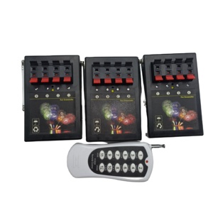 Lyson AM04R-3 dài khoảng cách điều khiển từ xa 3 cái 4 Cue 12 kênh pháo hoa không dây bắn Hệ thống đánh lửa - Product Image 3