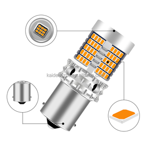 T20 7440 W21w Led ampuller 89smd Led Canbus hata yok 1156 Ba15s P21w Bau15s Py21w Led lamba dönüş sinyal ışığı hiçbir flaş - Product Image 3
