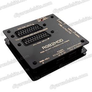 High Quality Video Converter RGB2MOD RGB <strong>Input</strong> <strong>SCART</strong> 12V Power Supply Game Video Converters for Crt Tvs /Color