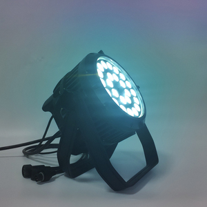 HUI NENG 24 LEDs Par işık su geçirmez IP65 anma açık <span class=keywords><strong>24x10W</strong></span> RGBW 4in1 sahne işık DMX512
