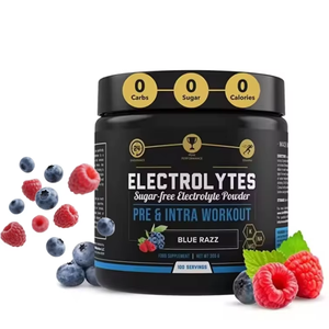 Marque privée Poudre d'hydratation Supplément nutritionnel pour le sport Électrolytes Vitamines sans sucre pour adultes-Ne convient pas aux femmes enceintes - Product Image 1