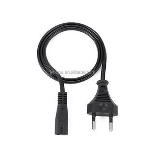 C7 güç kablosu ab tak 2 prong ac güç kablo kordonu iec c7 güç kablosu tıraş lambası şarj için kullanılan - Product Image 4