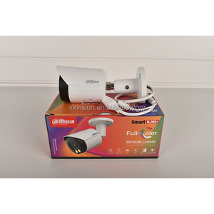 Dahua 4MP Poe telecamera di sicurezza IP Full Color visione notturna Bullet con tecnologia di rete IPC-HFW2439S-SA-LED-S2 microfono integrata - Product Image 2