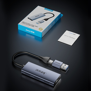Entrada 4K para HDMI a USB3.0 60Hz Dual 2 en 1 Adaptador de captura de video Chip MS2130 de alto rendimiento para transmisión de video