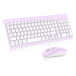 Libre OEM 2,4G Teclado inalámbrico Ratón Combo 104 Teclas Cómodo Escritura natural Ergonomía PC Computadora Oficina Teclado Ratón Juego - Product Image 2