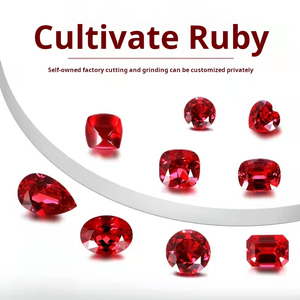 <strong>Ruby</strong> Stone AGL Certified 5A Grade Lab Grown <strong>Ruby</strong> Emerald Cut Pear Cut <strong>Fine</strong> Jewelry Synthetic Loose <strong>Ruby</strong> - Product Image 6