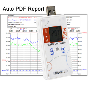 Registrador de datos Digital, Registrador de humedad y temperatura, USB, PDF - Product Image 5