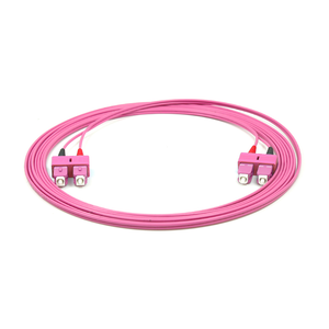 光学吊袜带双工SC/LC Om4多模LC-LC 50/125 OM4双工跳线 - Product Image 1