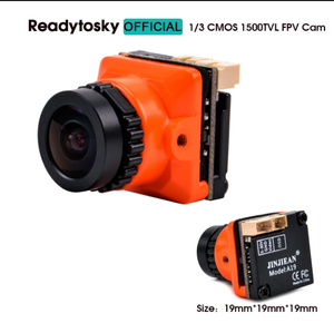 Readytosky 1/3 CMOS 1500TVL B19 Mini <strong>FPV</strong> Camera 2.1mm Lens Power 5V-30V PAL/NTSC With OSD Internal Adjustable for <strong>FPV</strong> RC Drones - Product Image 3