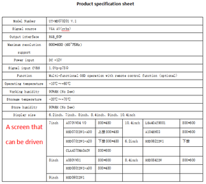 Scheda Controller LCD progettata per il sistema operativo a basso costo accessori LCD - Product Image 2