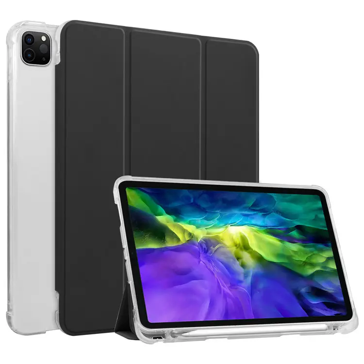ขายส่งราคาสำหรับ Ipad 11 Pro 2020 Case Super Slim หนัง Tpu ป้องกันกรณียืนสำหรับ iPad Pro 11 2020