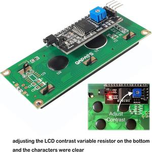 2PCS IIC I2C TWI Serial <strong>LCD</strong> 2004 <strong>20x4</strong> Blue Backlight Module with I2C <strong>Interface</strong> Adapter Compatible with Raspberry Pi - Product Image 4