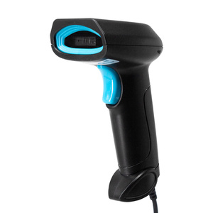 Escáner de código de barras 1D CCD portátil con cable, la mejor oferta, escáner de código Qr de escaneo continuo personalizado, alta precisión para logística exprés - Product Image 1