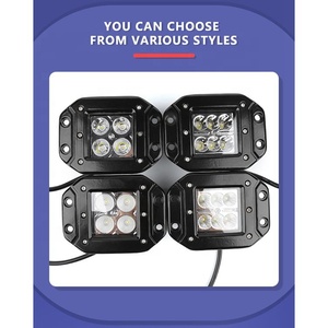 LC 12V 18W 4.8นิ้วลำแสงสแควร์ Splendor ไฟ LED ทำงานสำหรับออฟโร้ดวิศวกรรมการเกษตรยานพาหนะและเรือ - Product Image 3