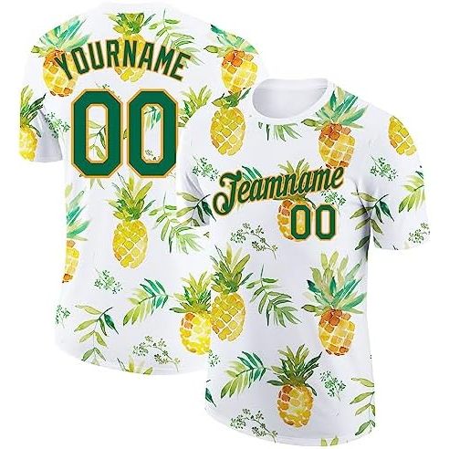 Pinapple White-yellow-kelly Green