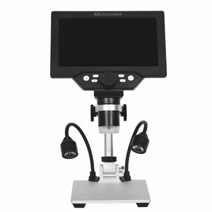 G1200电子数字显微镜12MP 7英寸大底座液晶显示器1-1200X连续放大放大镜工具 - Product Image 2