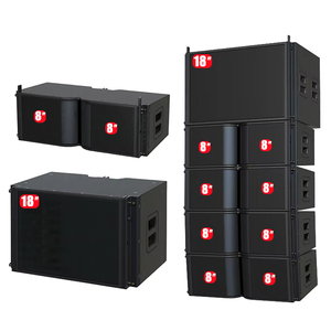 ลำโพงไลน์อาร์เรย์คู่คุณภาพสูง Vp208 ขนาด 8 นิ้ว สำหรับอุปกรณ์ระบบเสียงโบสถ์ - Product Image 5