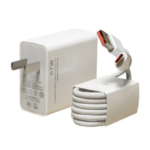 USB3.0 67Wガン充電器PD電源アダプターXiaoMi/Redmi用急速充電スマート携帯電話充電器11 13 pro Note 12出力5A - Product Image 3