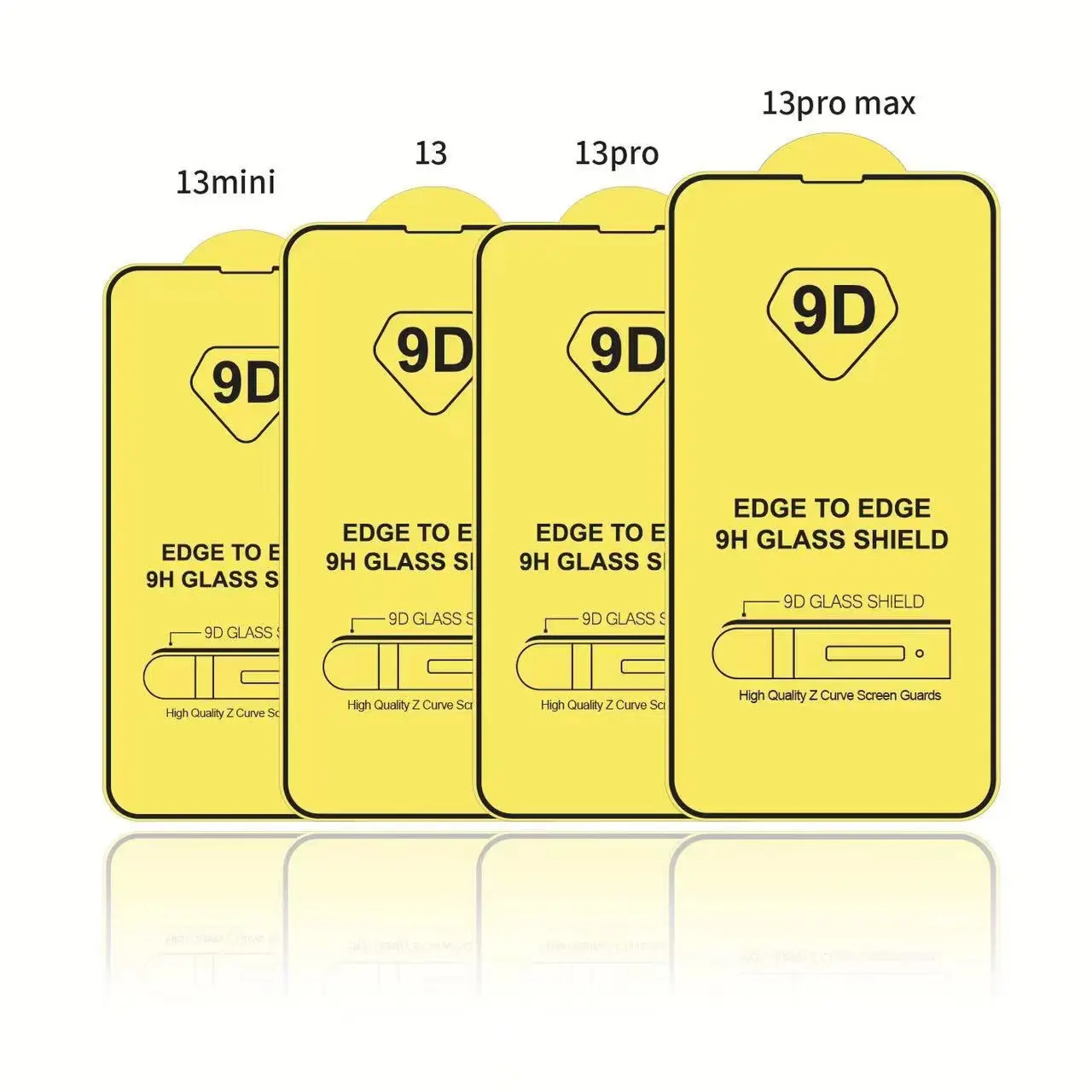 아이폰 12 프로 맥스용 공장 가격 2.5D 휴대 전화 화면 보호기 9D 21D 10D 18D 9H 유리 화면 보호 필름