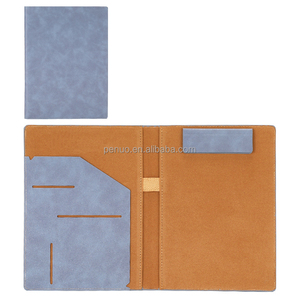 Multifunctional <strong>A4</strong> Leather Document File <strong>Folder</strong> Business Information Signing Talk Single Cortex Meeting Pad Board - Product Image 2