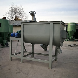 700 l taşınabilir saksı kompost toprak karıştırma makinesi 2 ton 3 ton 5 ton şerit burgu konveyör ile büyük endüstriyel toprak karıştırıcı - Product Image 3