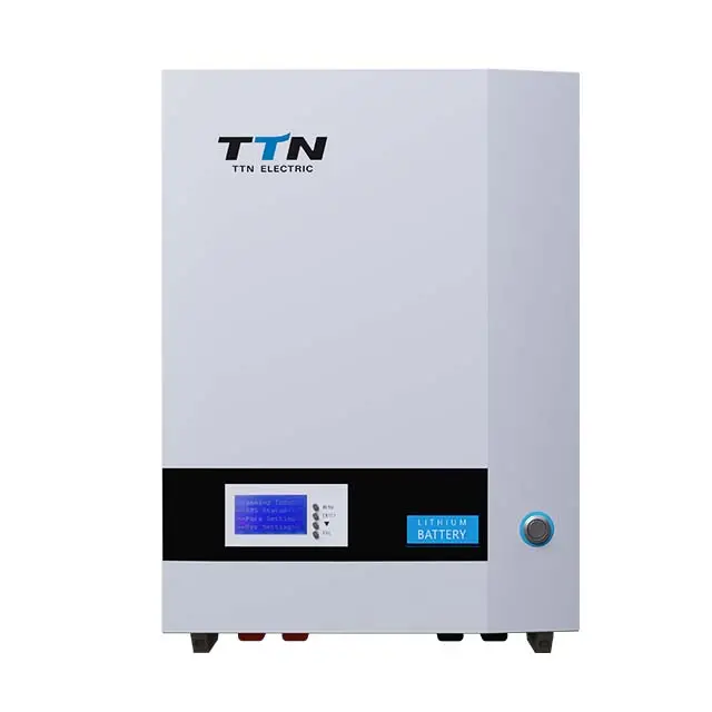 TTN Lifepo4 Bms 사자 3.2v Lifepo4 100ah 리튬 배터리 LCD 디스플레이