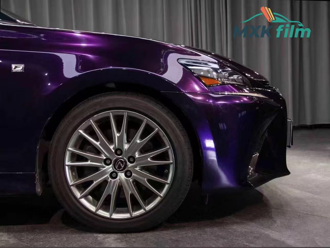 Diamond black, purple illusion color