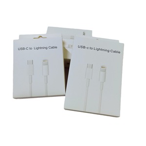 บรรจุภัณฑ์สายเคเบิลข้อมูลการชาร์จเร็ว PD 20W USB-C เหมาะสำหรับโทรศัพท์มือถือ Apple Android - Product Image 1