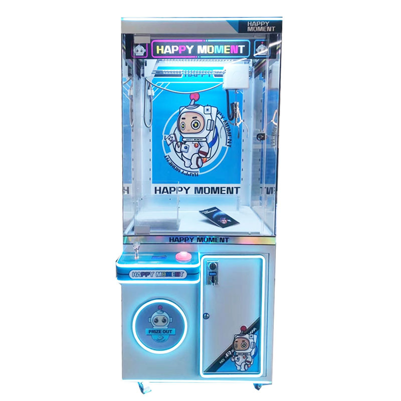 Iron wood doll machine blue