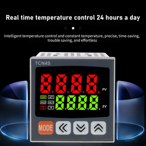 Controlador de temperatura PID inteligente digital LCD de entrada múltiple TCN4S