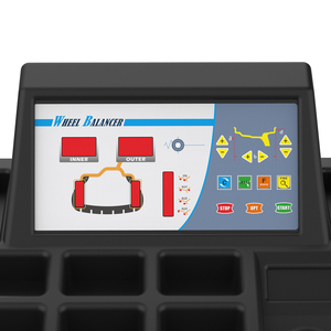 Equilibratore per ruote auto semiautomatico Od-Hoffwin S2020 con equipaggiamento manuale per l'immissione dei dati del veicolo - Product Image 6