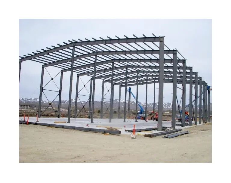 Prefabricated Industrial Commercial Steel Frame Metal Building Materials Prefab Steel Structure Building