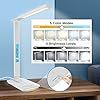 LED Desk <strong>Lamp</strong> With Wireless Charger Alarm Date Temperature Foldable LCD Clock Display Reading Table <strong>Lamp</strong> - Product Image 2