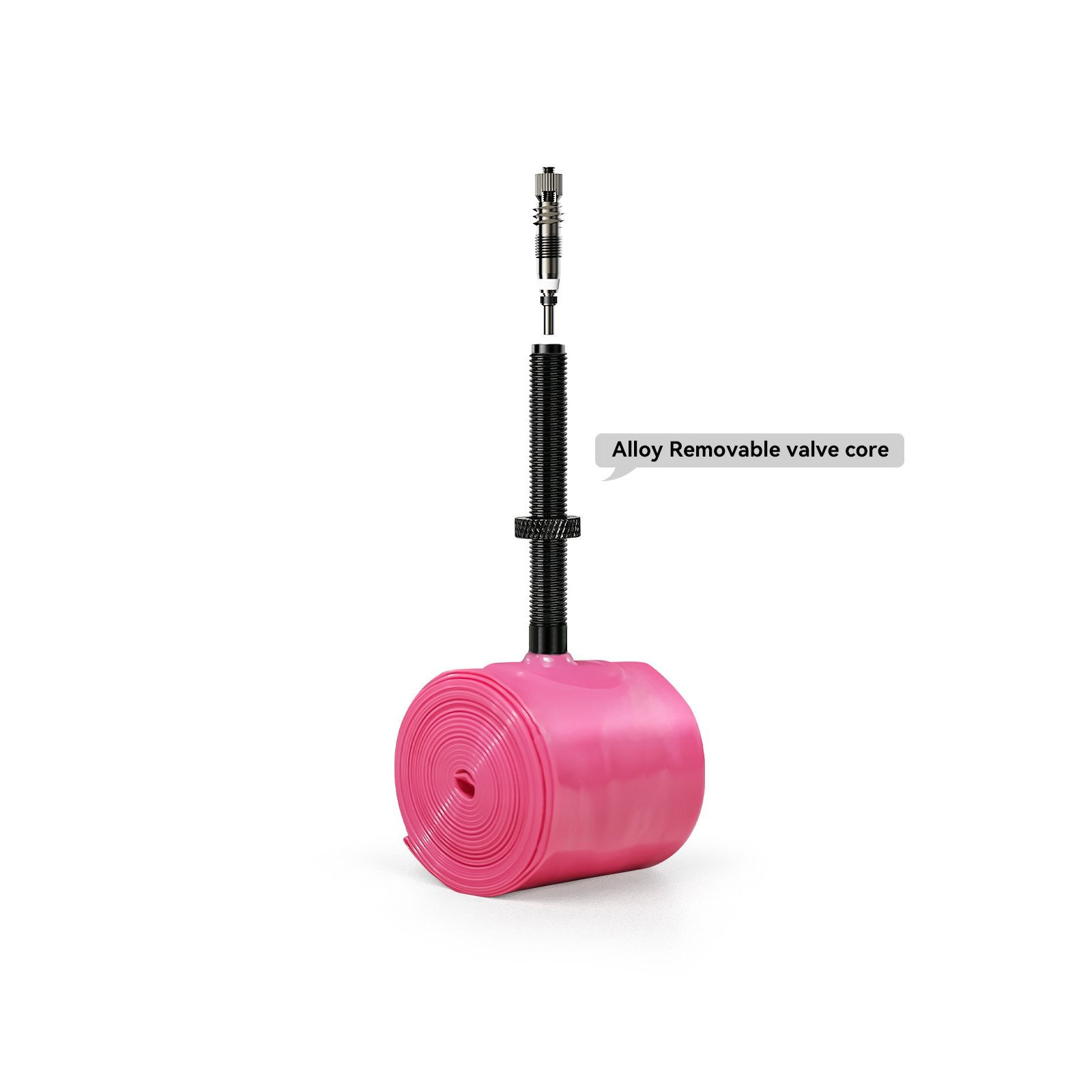 Road Bike Inner Tube 30g 65mm Pink