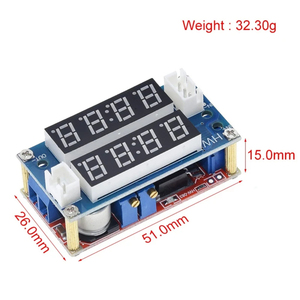 5A DC to DC CC CV Lithium Battery Step down Charging Board Led Power Converter Lithium Charger Step Down <strong>Module</strong> XL4015 <strong>E1</strong>
