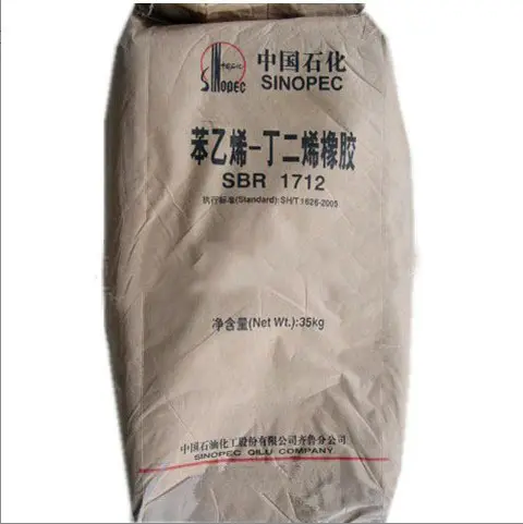 China Fabricante Fornecedor Ambiental-friendly Estireno Butadieno Borracha SBR1502