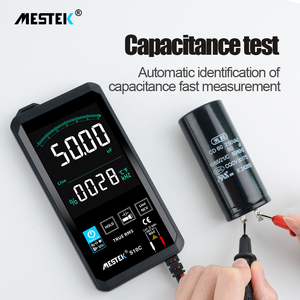 Multímetro digital Smart DC Bar True RMS Auto Tester Condensador de transistor profesional Multímetro de pantalla a color táctil - Product Image 4